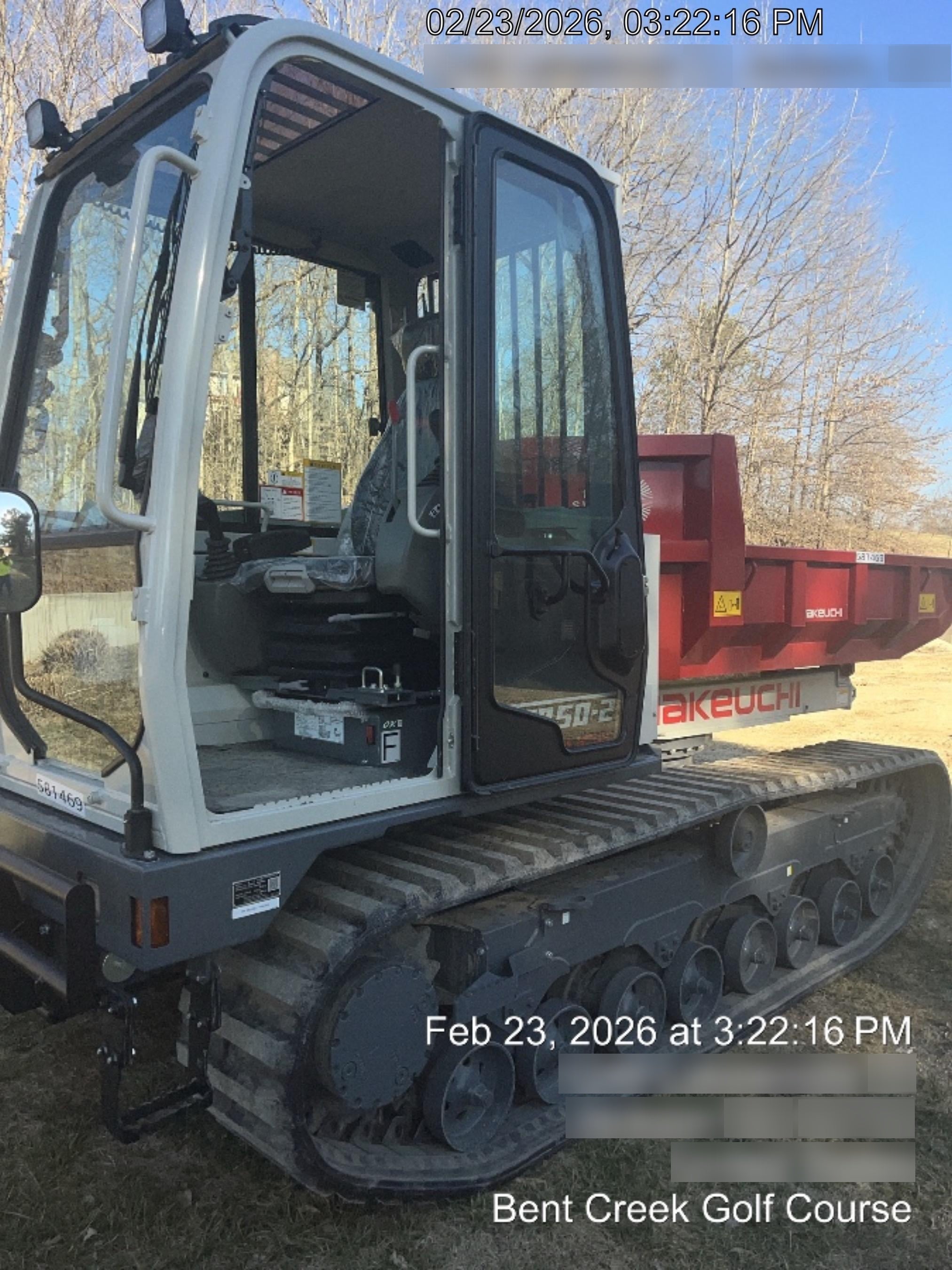 2025 TAKEUCHI TCR 50-2CR