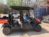 2022 Kubota RTV-X1140W-H Plastic Canopy, Windshield Acrylic Clear, LED Strobe Light, Wire Harness Kit, Back up Alarm