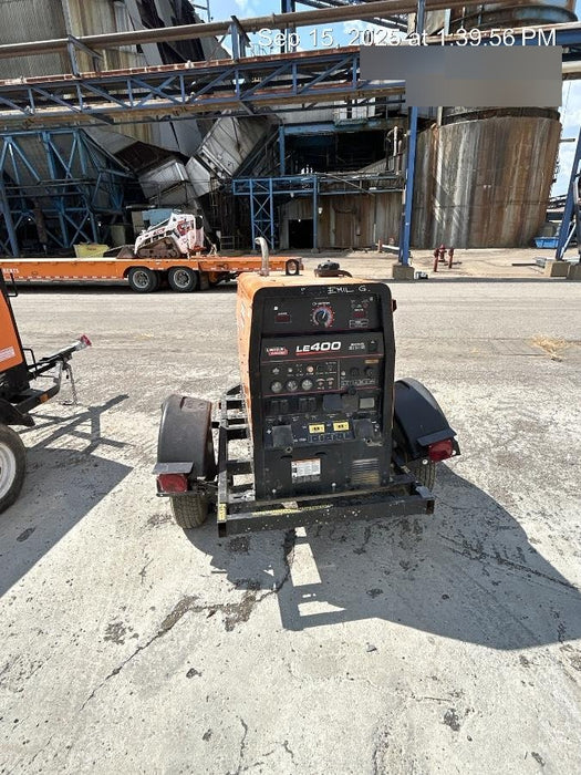 2022 Lincoln Electric LE400 Kubota V1505, Trlr, Cable Rack, Light Kit, ES Decals, T3