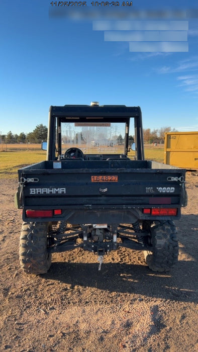 2021 Yanmar YU1000 Canopy, Steel Wheel, Poly WindShield, Beacon, Backup Alarm