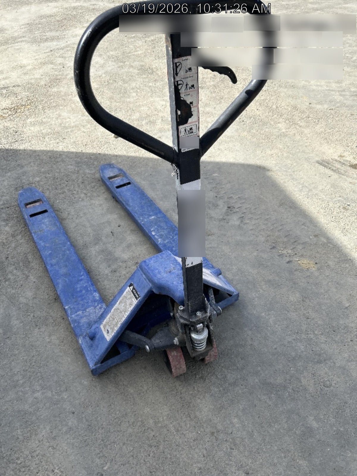 2019 EQUIPRITE ECON 5500 LB PALLET JACK