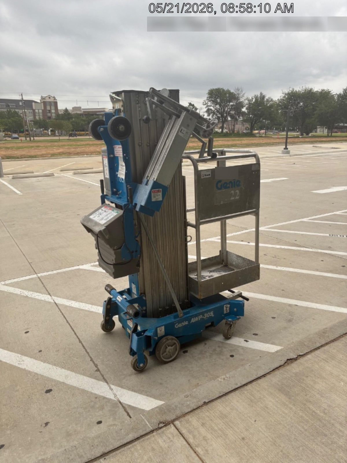 2020 GENIE AWP-30S