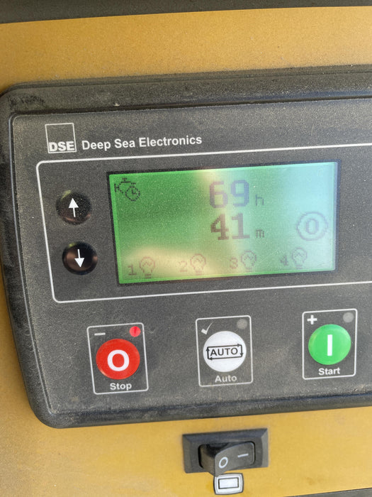 2022 Allmand NLV3GR (4) LED Light Fixture 350W, 23' Vertical Mast, 3kW Prime, Towable, ES Decals, T3