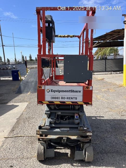 2020 Skyjack SJIII-3219 Solid NM Tires, Half height spring hinged entry gate, Dual Beacons, 800W Inverter