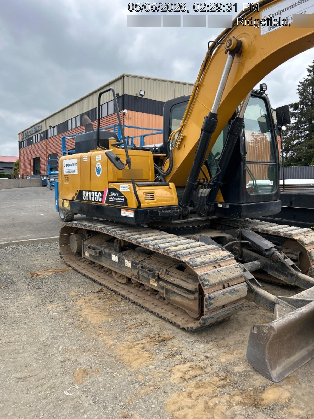 2019 SANY SY135C