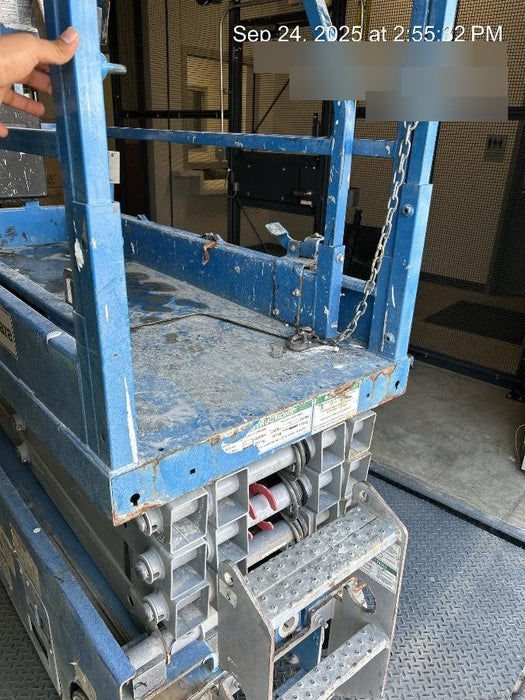 2019 Genie GS-1930 Fixed Rails with Chain Entry