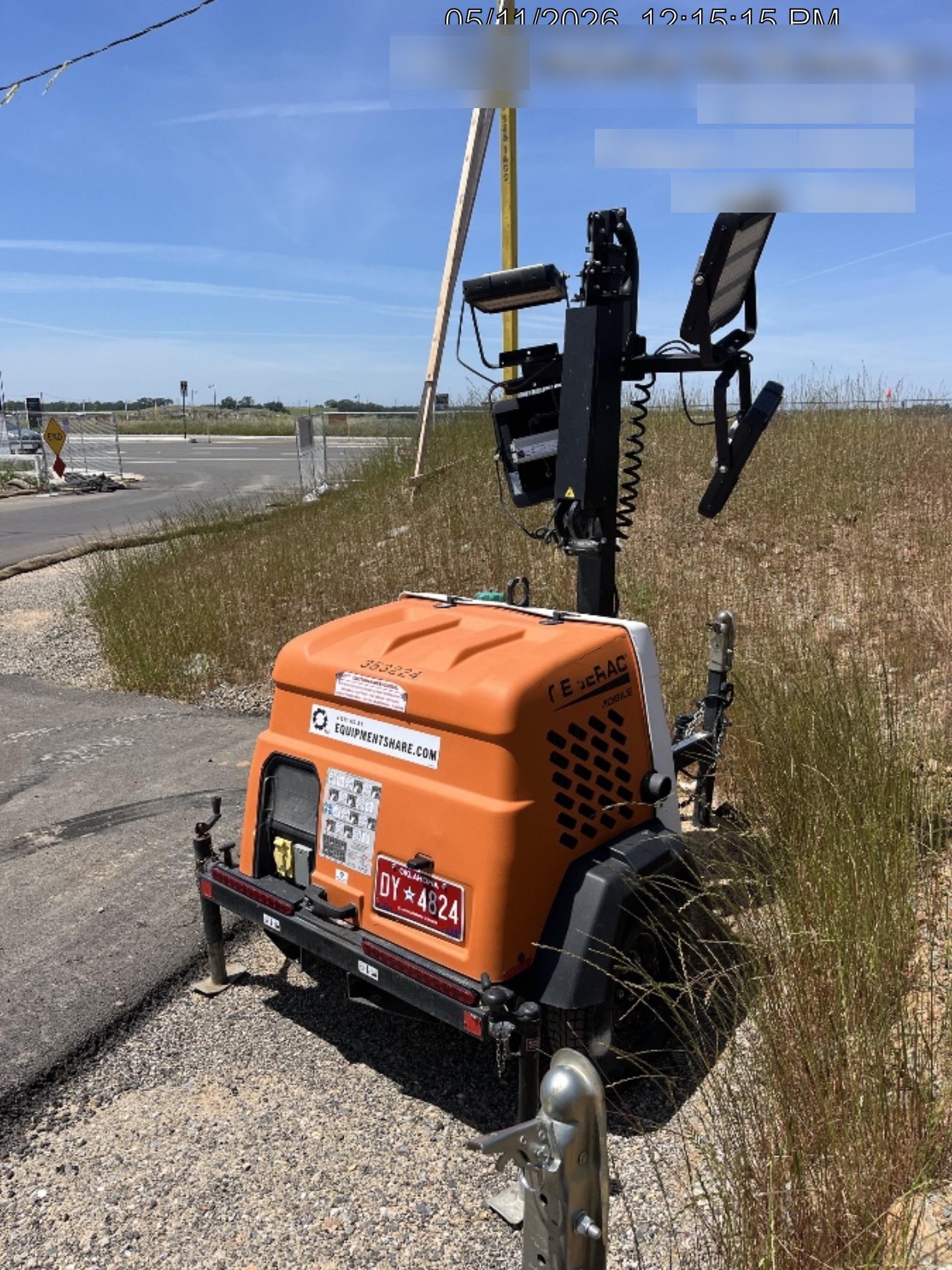 2023 Generac MLT2 Diesel, Flex Switch 120V Input, Powerzone Controller, (4) 320W LED Lights, 4kW Generator, 39.9 Gal Fuel Tank, 2" Ball, T3