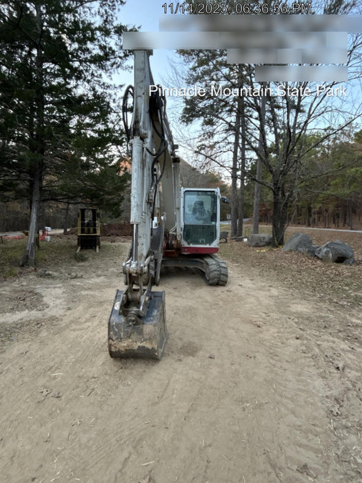 2019 Takeuchi TB290 Cab/Heat/AC Rubber tracks, Dozer blade, Travel alarm, Auxiliary hydraulics w/Manual QC, Hydraulic thumb, 18", 24", and 36" Buckets