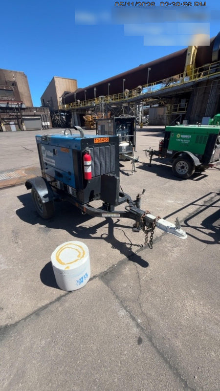 2020 Miller Electric BIG BLUE 400 Trailer Mounted Welder