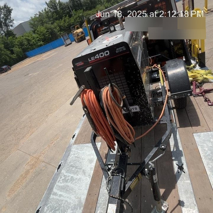 2024 Lincoln Electric LE400 Kubota V1505, Trlr, Cable Rack, Light Kit, ES Decals, T3