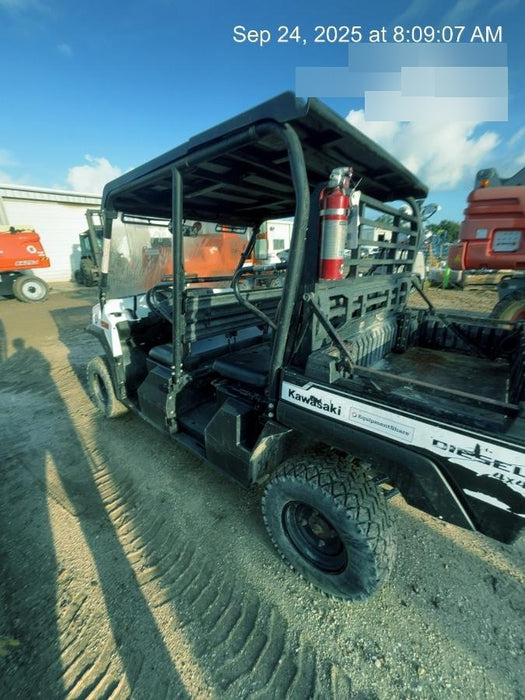 2018 Kawasaki Mule PRO-DXT Kawasaki Mule 4x4 Diesel UTV w/Hard Top, Windshield, Beacon, Backup Alarm, ES Keypad/Hardware Installed