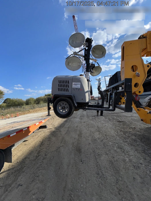 2019 Wacker Neuson LTV6L-MH Wacker Neuson LTV6L Mobile Light Tower w/Fuel Level Sensor Installed
