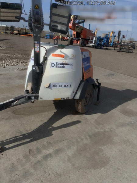 2023 Generac MLT2 Diesel, Flex Switch 120V Input, Powerzone Controller, 
(4) 320W LED Lights, 4kW Generator, 39.9 Gal Fuel Tank, 2" Ball, T3