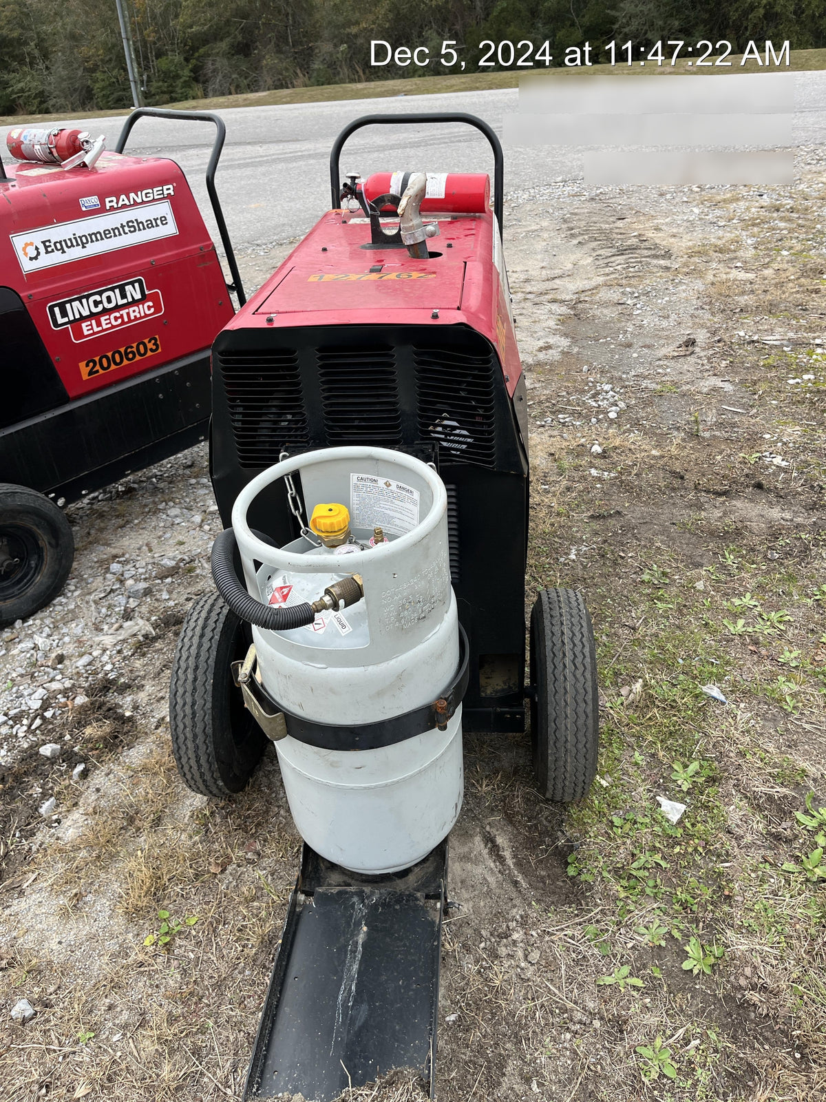 2021 Lincoln Electric Ranger 305 LPG K3430-1, Ranger 305 LPG, Undercarriage, Tank Holder & Strap, 10kw AC Gen, 25hp Kohler LPG Eng
