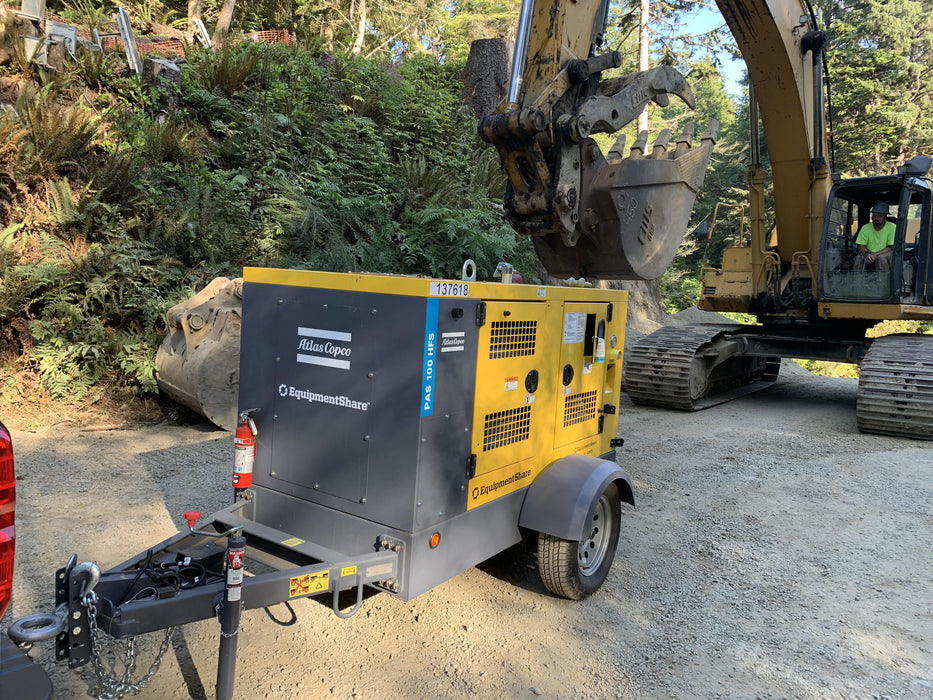 2021 ATLAS COPCO PAS 100 HF CS Enclosed
