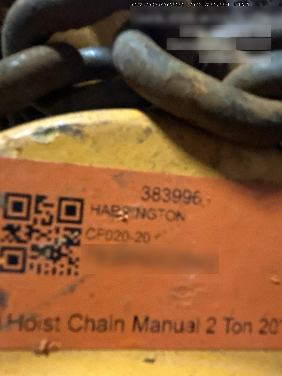 2024 HARRINGTON CF020-20