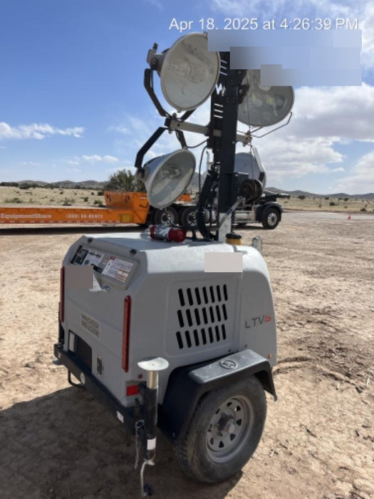 2019 Wacker Neuson LTV6L-MH Wacker Neuson LTV6L Mobile Light Tower w/Fuel Level Sensor Installed