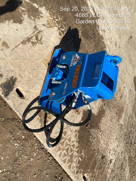 2022 OKADA 12" Plate Compactor - Mini Excavator