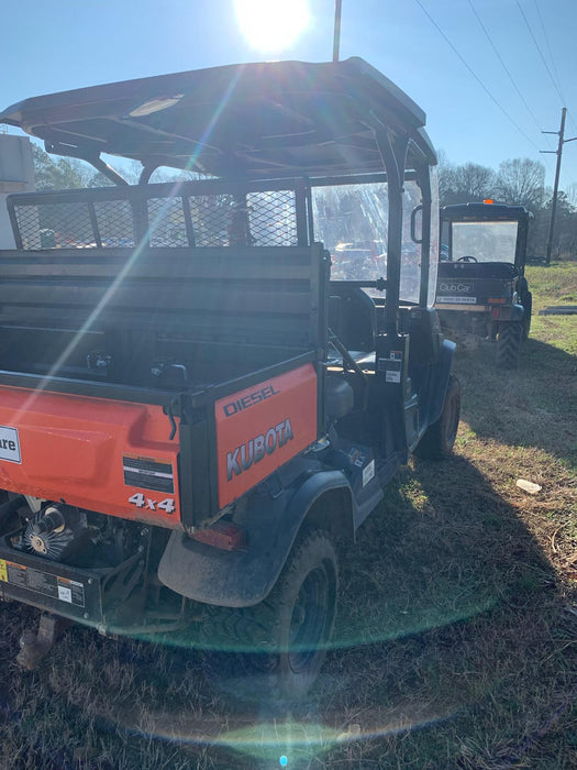 Kubota RTV-X1140W-H 4WD, LED Strobe, Windshield Acrylic Clear, Plastic Canopy, Wire Harness Kit, Backup Alarm