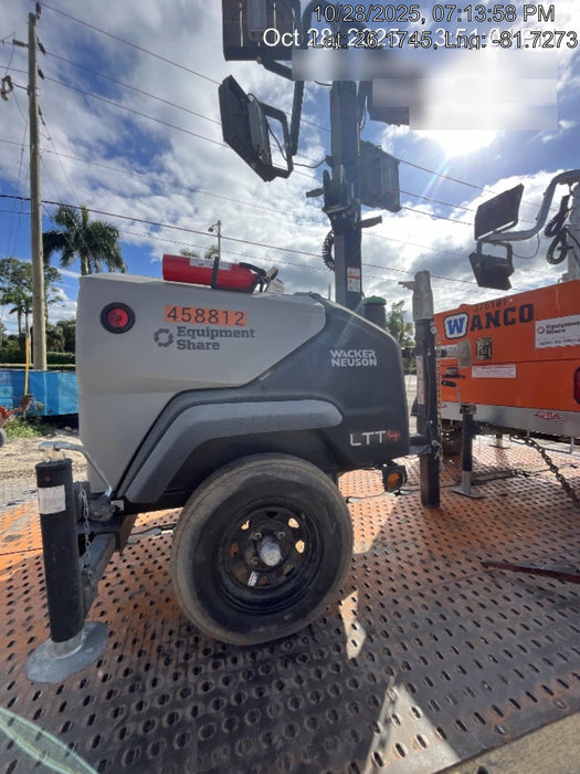 2023 Wanco WLTT-4MM4K Diesel, Deep Sea Controller, Shore Power Plug, Auto Start, (4) 350W LED Floodlights, 4kW Generator, 60 Gal Fuel Tank, 2" Ball, T3