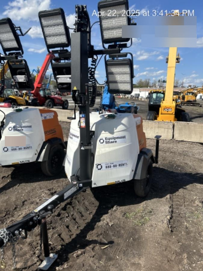 2023 Generac MLT2 Diesel, Flex Switch 120V Input, Powerzone Controller, (4) 320W LED Lights, 4kW Generator, 39.9 Gal Fuel Tank, 2" Ball, T3