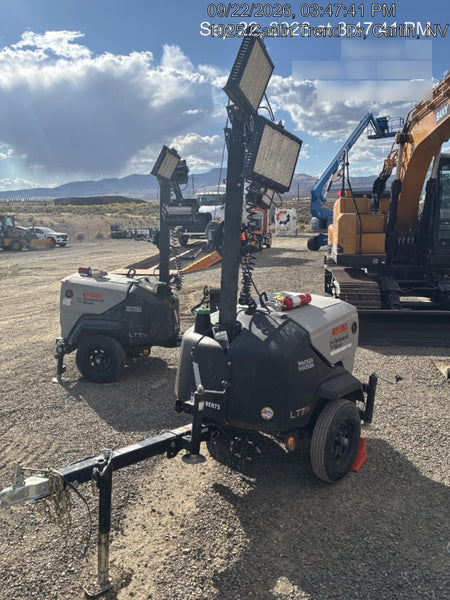 2024 Wacker Neuson LTT4 Diesel, Kohler KDW702, Deep Sea Controller, Auto Start, LED 320W, Bypass Outlet, T3