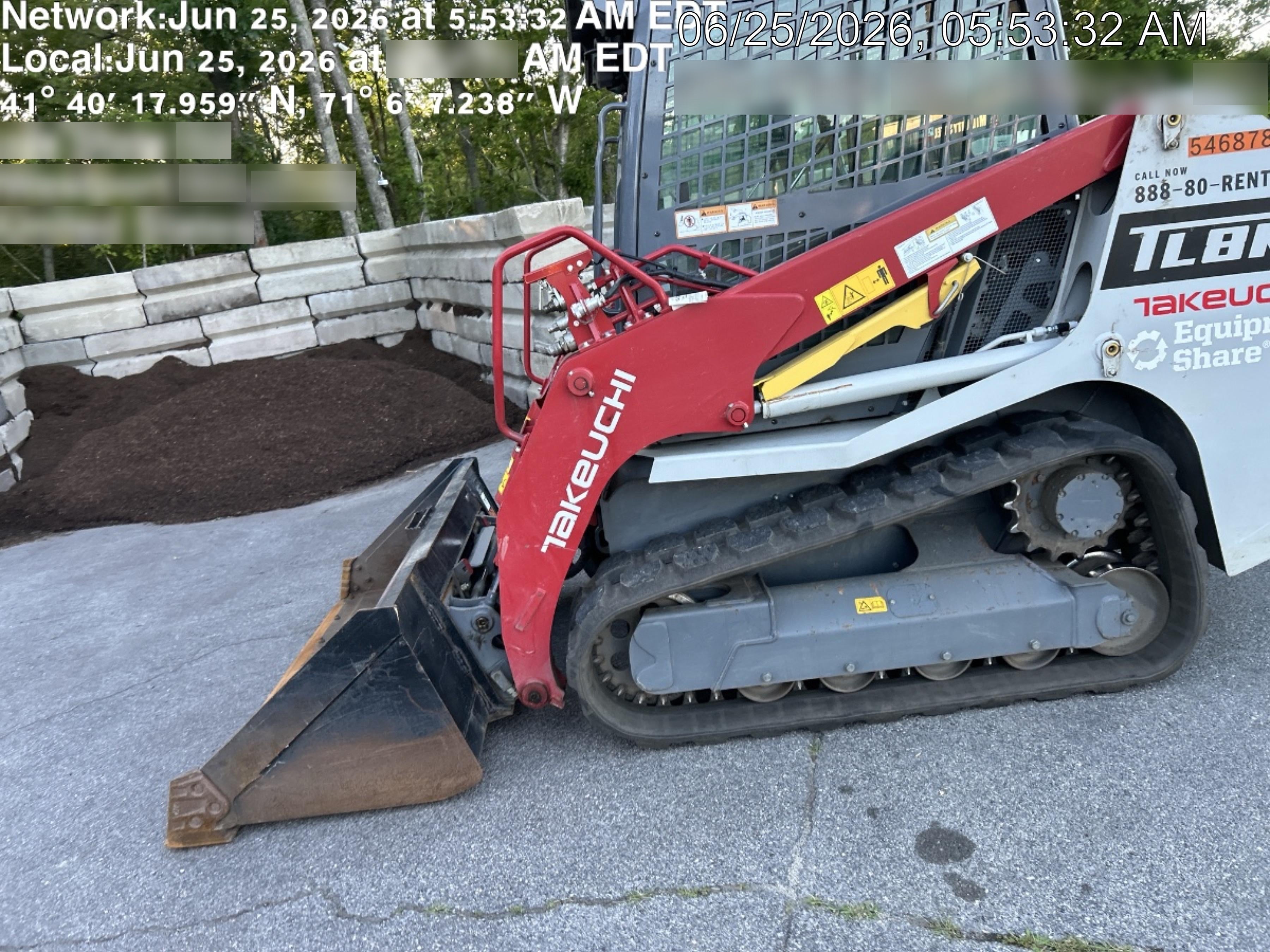 2020 Takeuchi TL6CR Cab/Heat/Air, Hydraulic QC