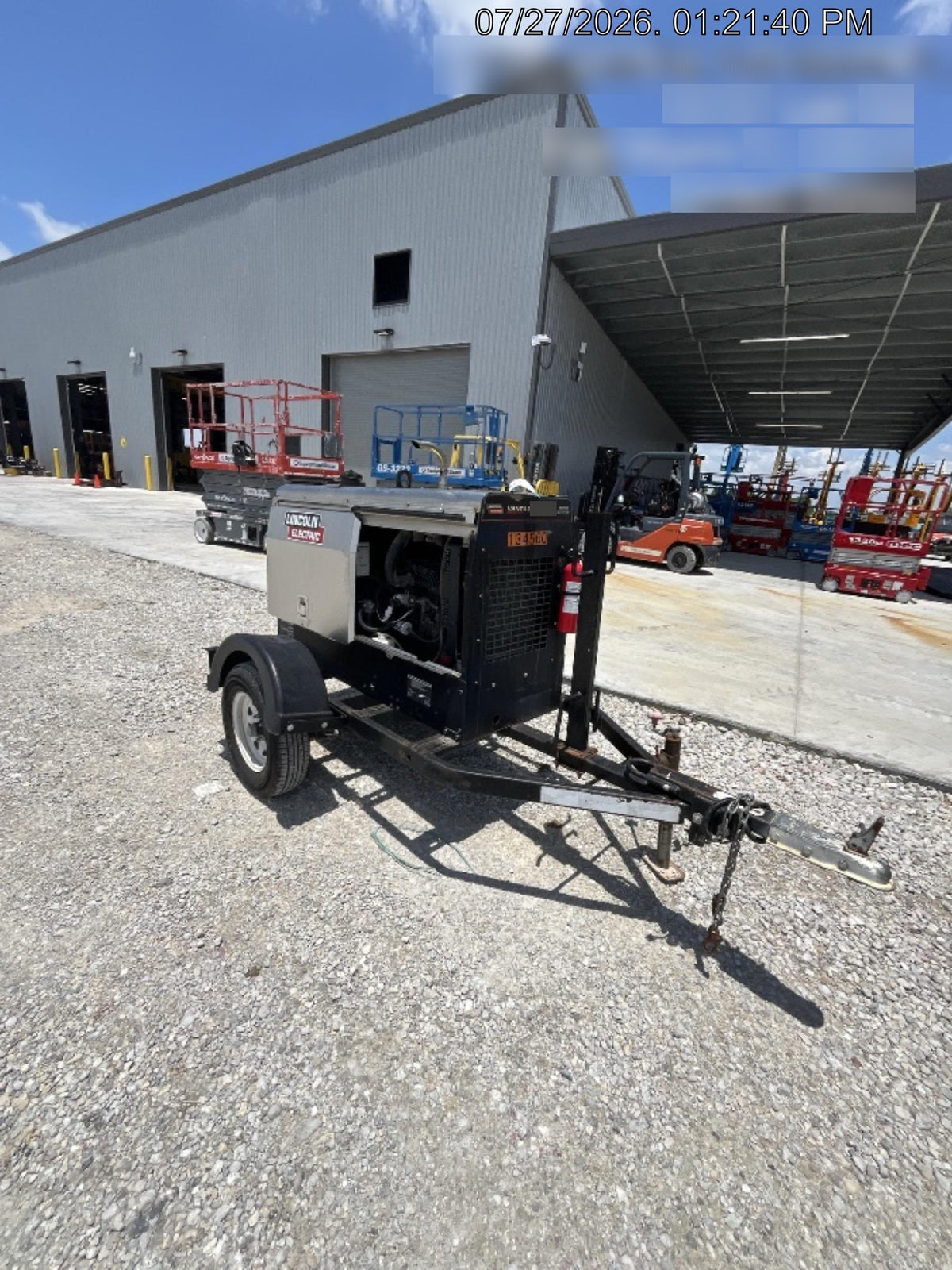 2021 Lincoln Electric Vantage 322 Ready Pak 3