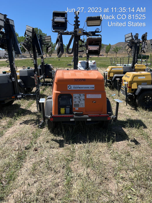 2023 Generac MLT2 Diesel, Flex Switch 120V Input, Powerzone Controller, (4) 320W LED Lights, 4kW Generator, 39.9 Gal Fuel Tank, 2" Ball, T3