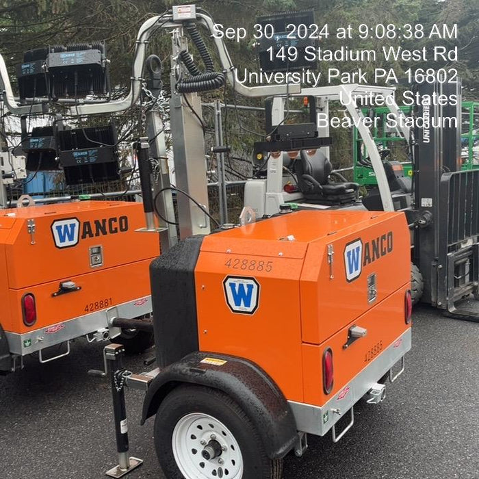 2024 Wanco WLTT-4MM4K Diesel, Deep Sea Controller, Shore Power Plug, Auto Start, (4) 350W LED Floodlights, 4kW Generator, 60 Gal Fuel Tank, 2" Ball, T3