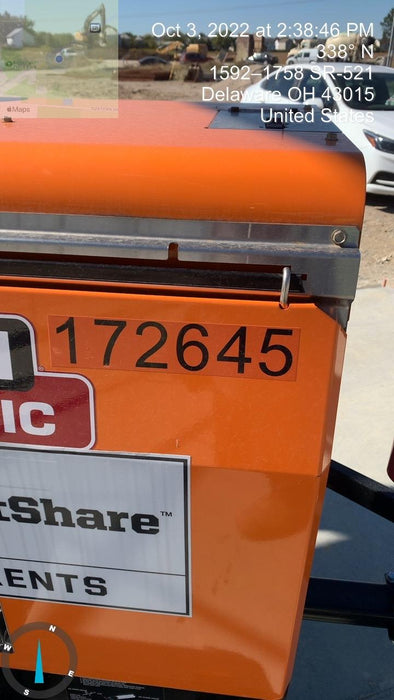 2021 Lincoln Electric Vantage 322 Vantage 322 Ready Pak 3 w/ Decals, ORANGE (includes trailer, cable rack, fender light kit) NO Telematics