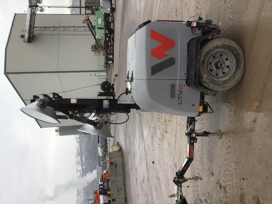 2019 Wacker Neuson LTV6L-MH Mobile Light Tower w/Fuel Level Sensor Installed