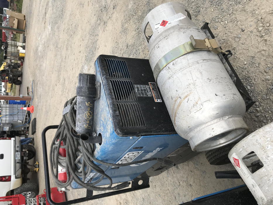 2019 Miller Electric BOBCAT 250 LP/Propane, Running Gear, Tank Bracket, Hose