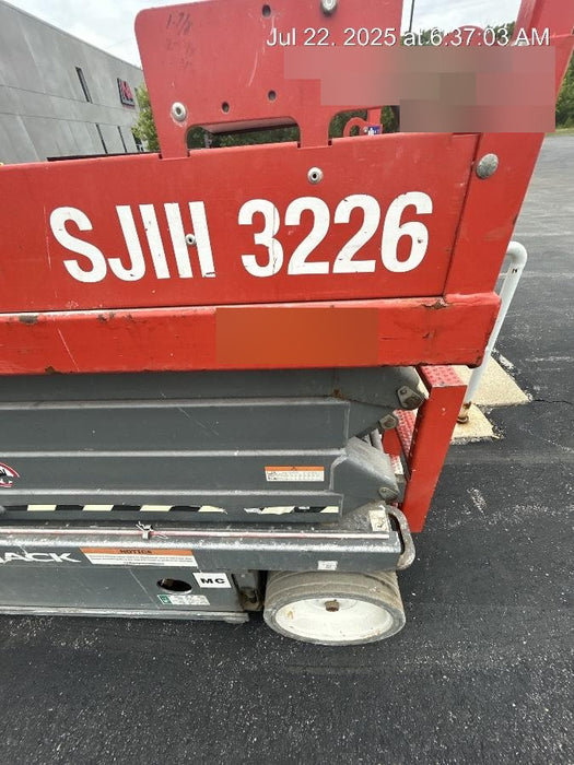 2018 Skyjack SJIII-3226 Standard Rental Specs