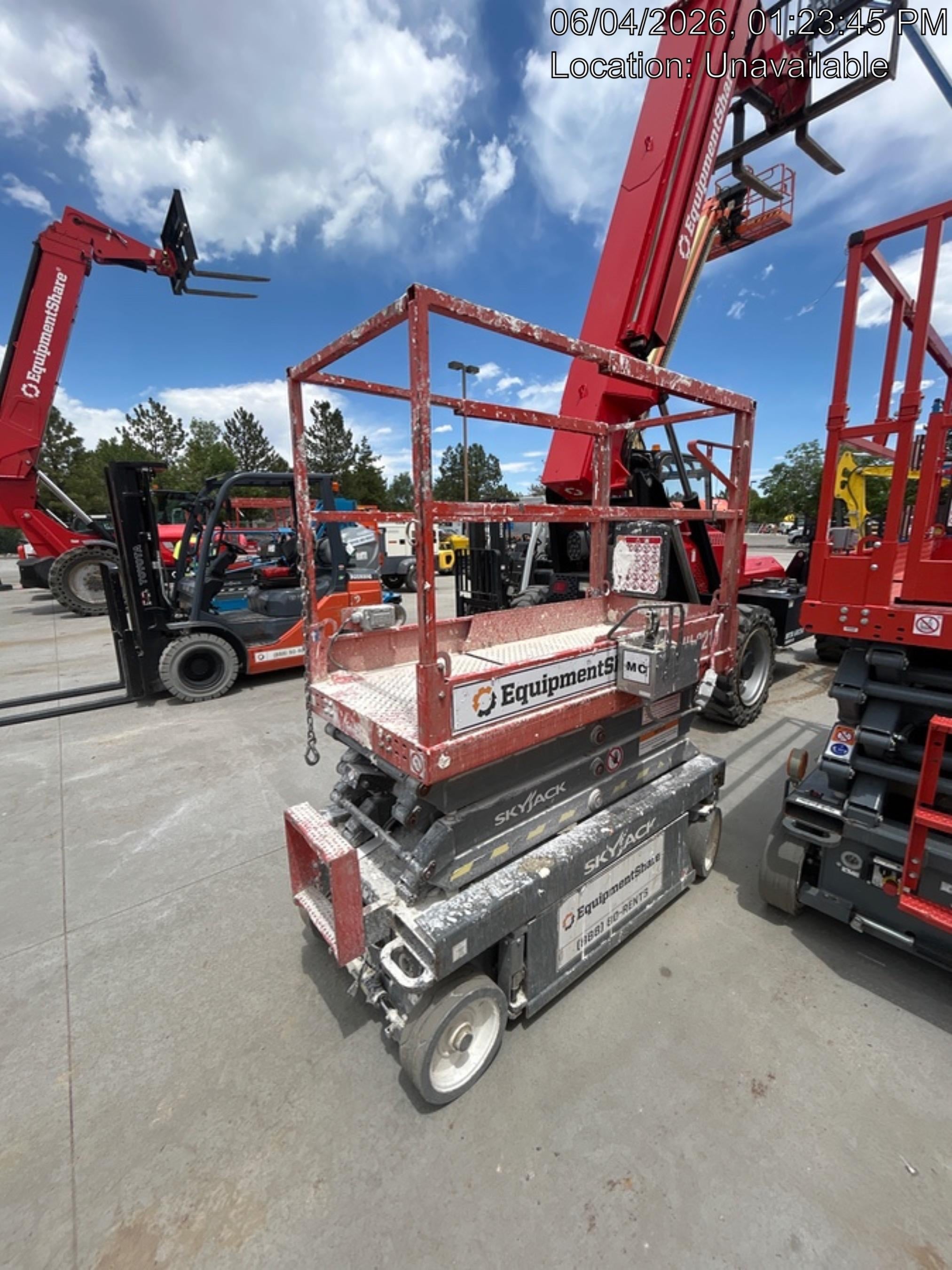 2019 Skyjack SJIII-3219 Standard Options