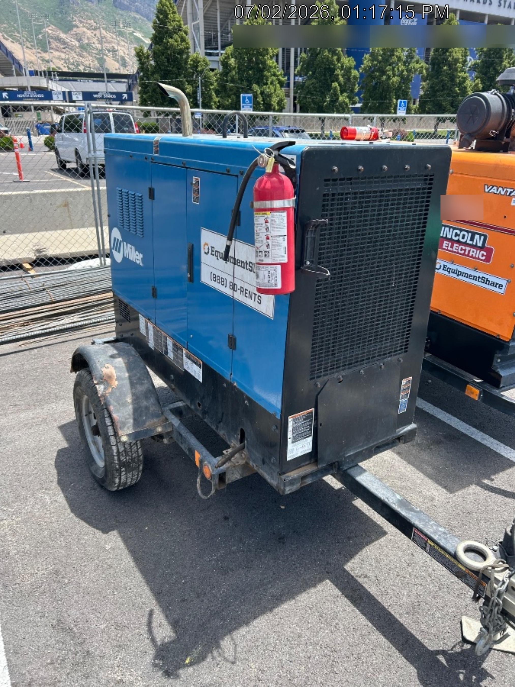 2020 MILLER ELECTRIC BIG BLUE 500