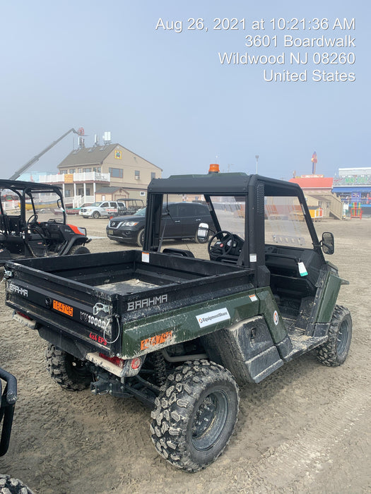 2021 Yanmar YU1000 Canopy, Steel Wheel, Poly WindShield, Beacon, Backup Alarm