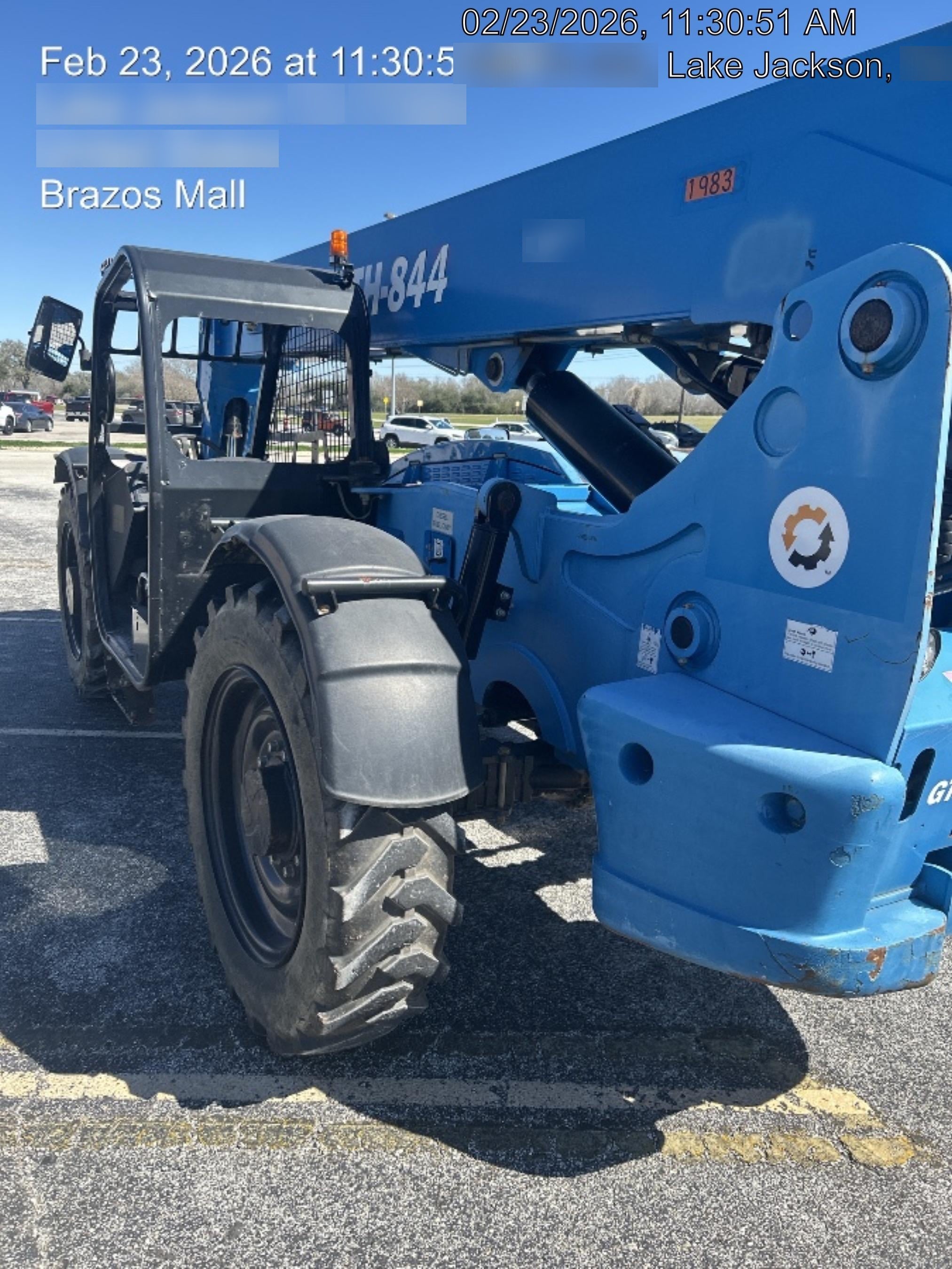 2016 GENIE GTH-844