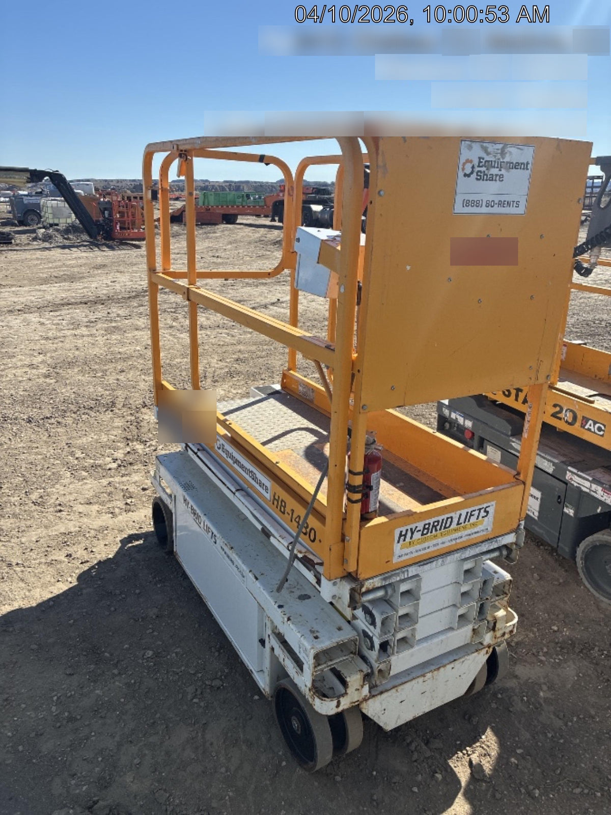 2016 CUSTOM EQUIPMENT HB-1430
