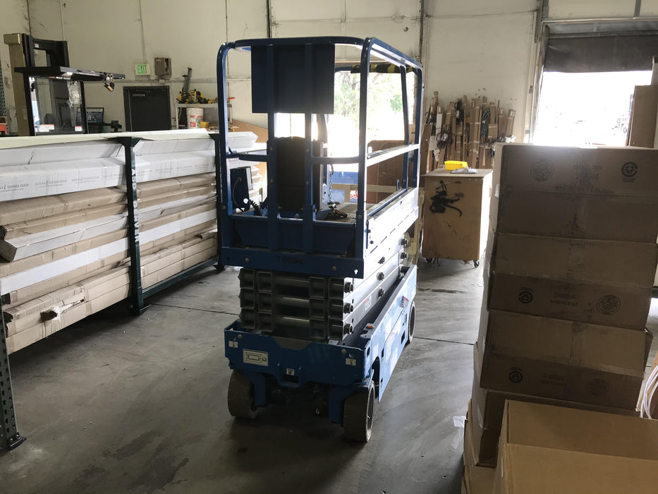 2020 Genie GS-1930 Fixed rails with chain entry gate - Pre A92.20