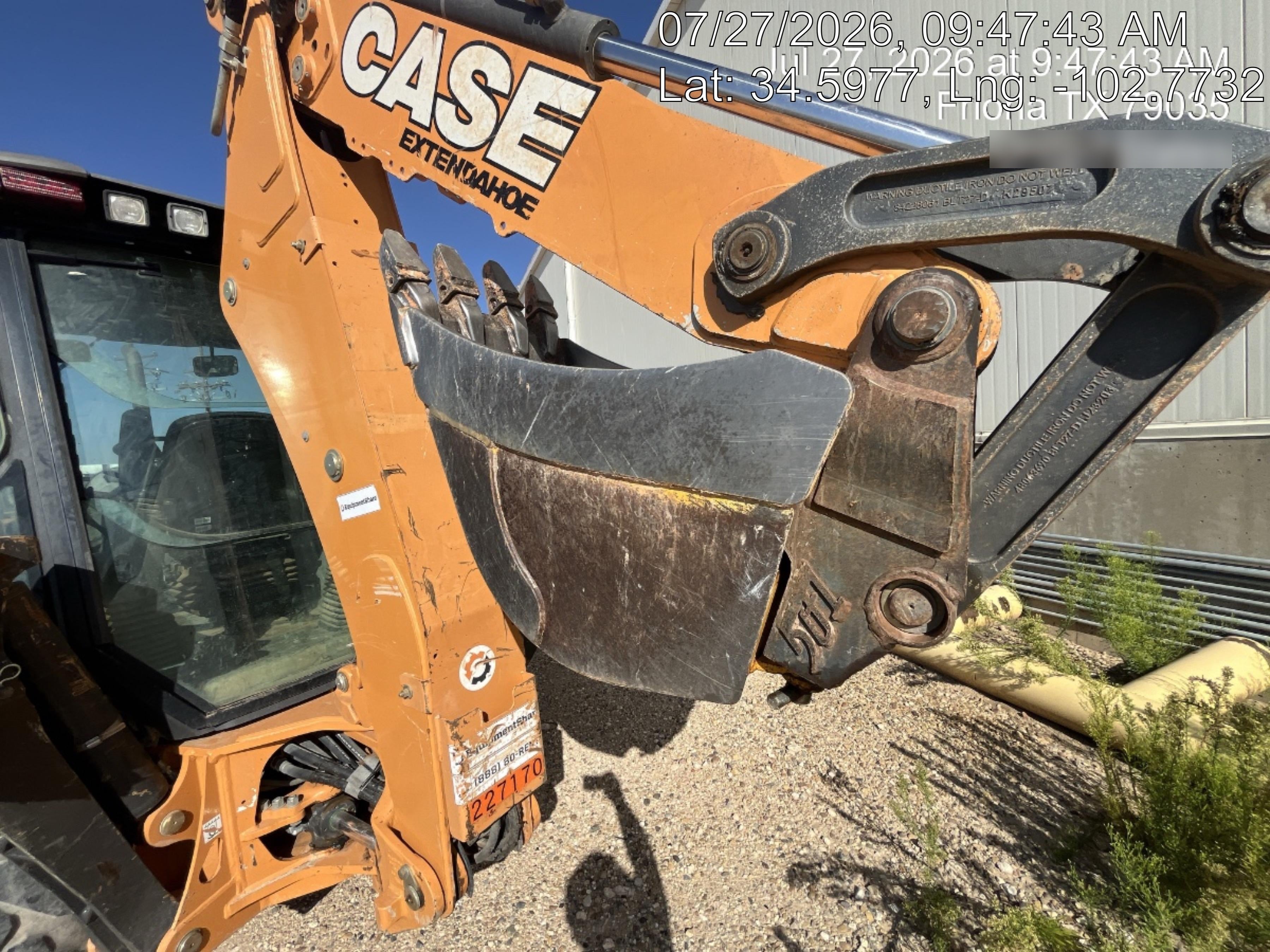 2022 CASE 580N EP - Extendable Backhoe