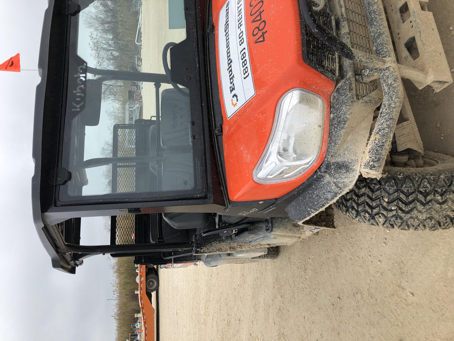 2019 Kubota RTV-X1140W-H 4WD, LED Strobe, Windshield Tempered Glass, Plastic Canopy, Wire Harness Kit, Backup Alarm