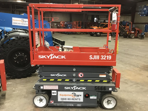 2017 Skyjack SJIII-3219 SJ3219, Trojan Battery Set, Extended Warranty 5yr/5k hr