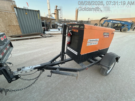 2023 Lincoln Electric LE400 Kubota V1505, Trlr, Cable Rack, Light Kit, ES Decals, T3