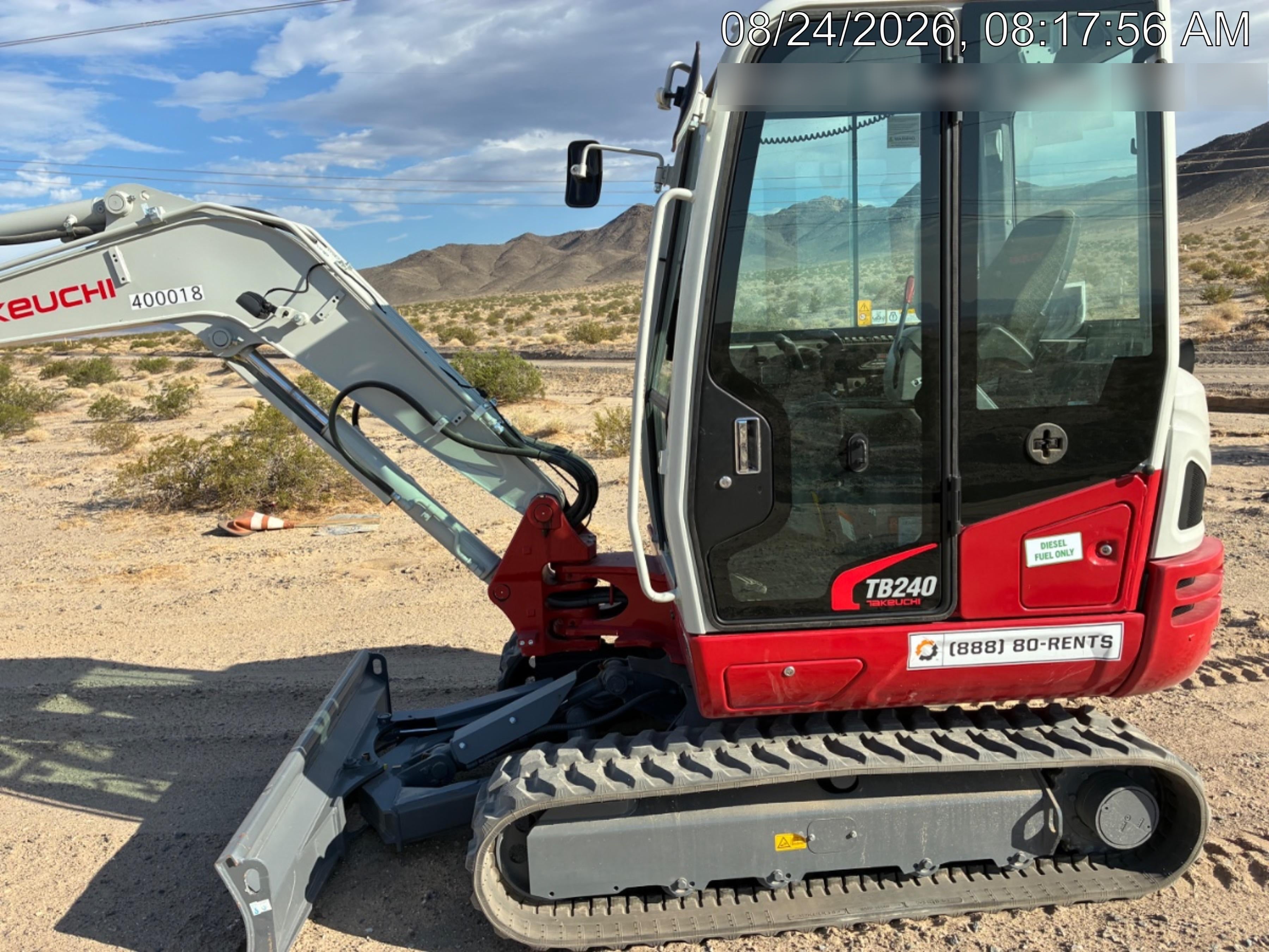2024 TAKEUCHI TB240-CRA