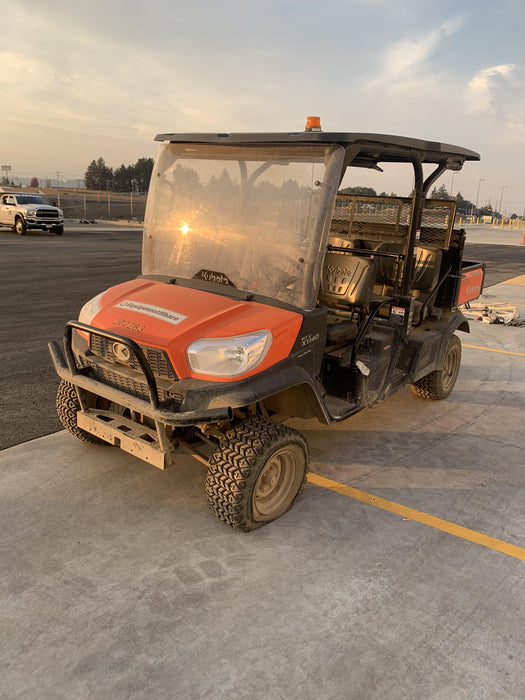 2022 Kubota RTV-X1140W-H Plastic Canopy, Windshield Acrylic Clear, LED Strobe Light, Wire Harness Kit, Back up Alarm