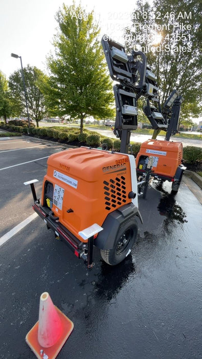 2023 Generac MLT2 Diesel, Flex Switch 120V Input, Powerzone Controller, (4) 320W LED Lights, 4kW Generator, 39.9 Gal Fuel Tank, 2" Ball, T3