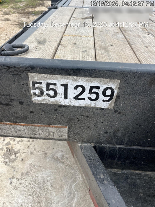 2025 BIG TEX TRAILER 16TL-22BK