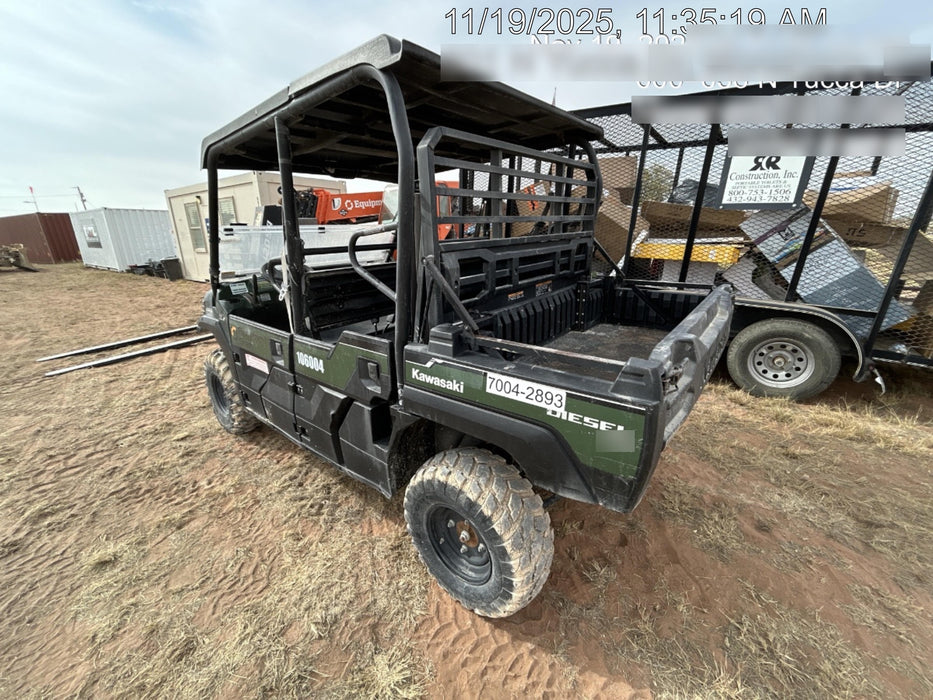 2020 Kawasaki MULE PRO-DX Diesel, 6-Seater, Canopy
