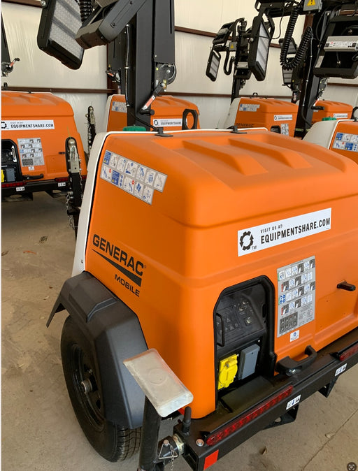 2023 Generac MLT2 Diesel, Flex Switch 120V Input, Powerzone Controller, (4) 320W LED Lights, 4kW Generator, 39.9 Gal Fuel Tank, 2" Ball, T3